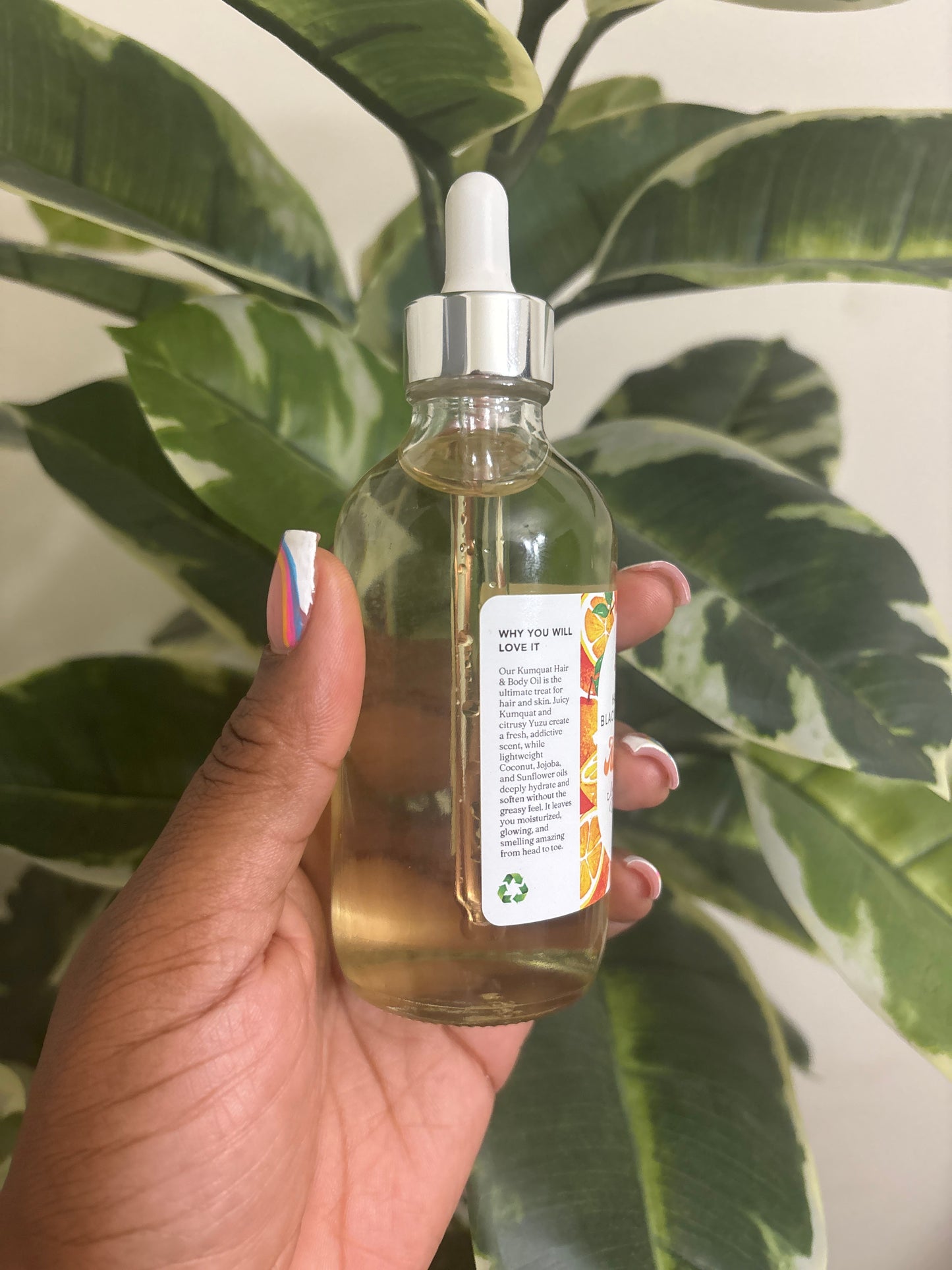 Kumquat Hair and Skin Black Castor Oil
