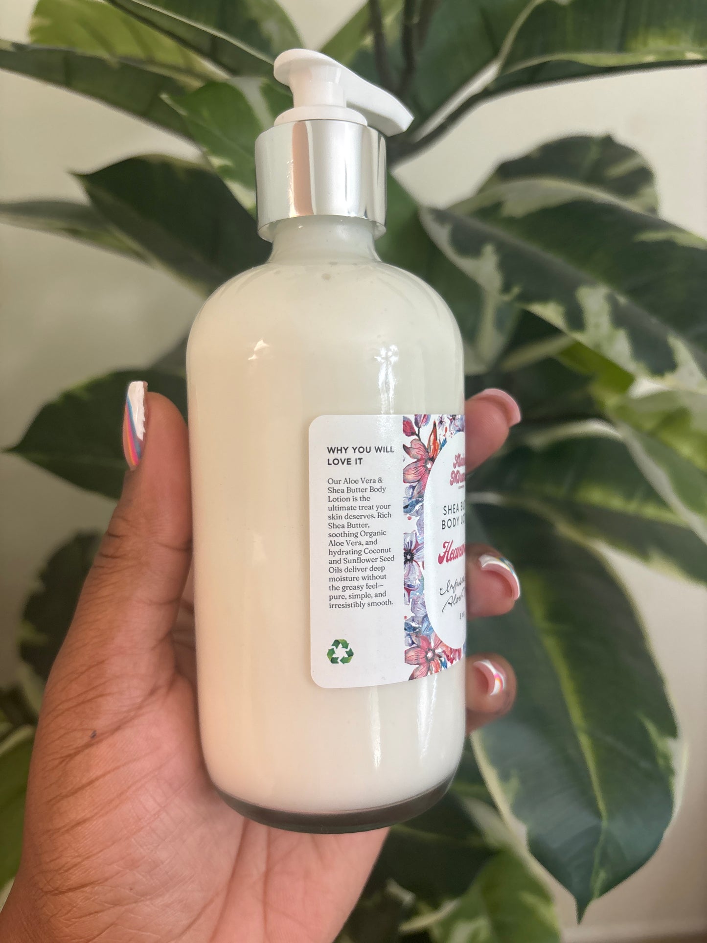 Heaven Scent Shea Butter Body Lotion Infused with Aloe Vera