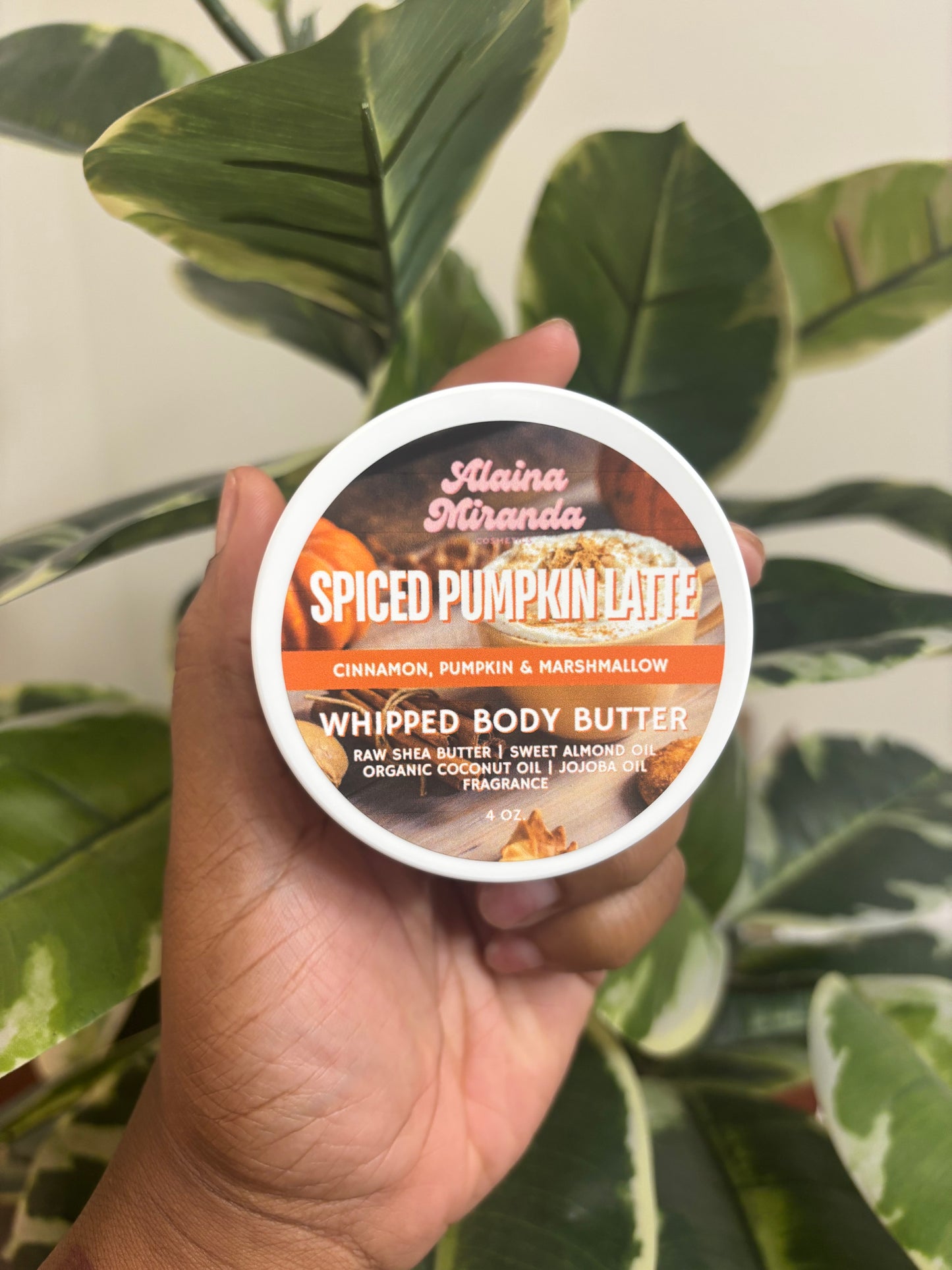 Spiced Pumpkin Latte Whipped Body Butter