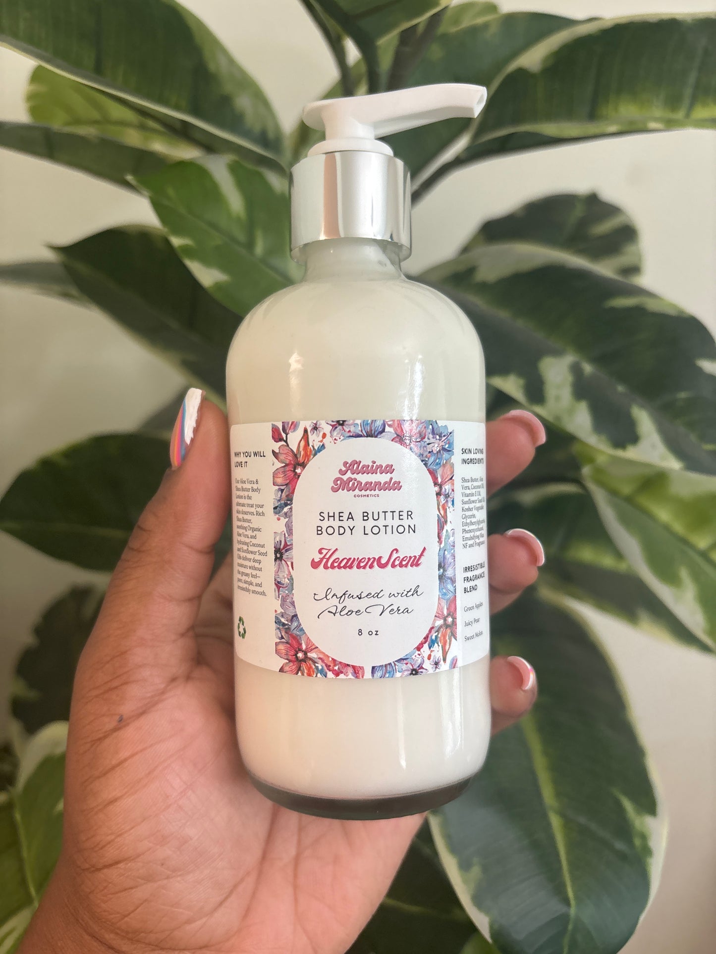 Heaven Scent Shea Butter Body Lotion Infused with Aloe Vera