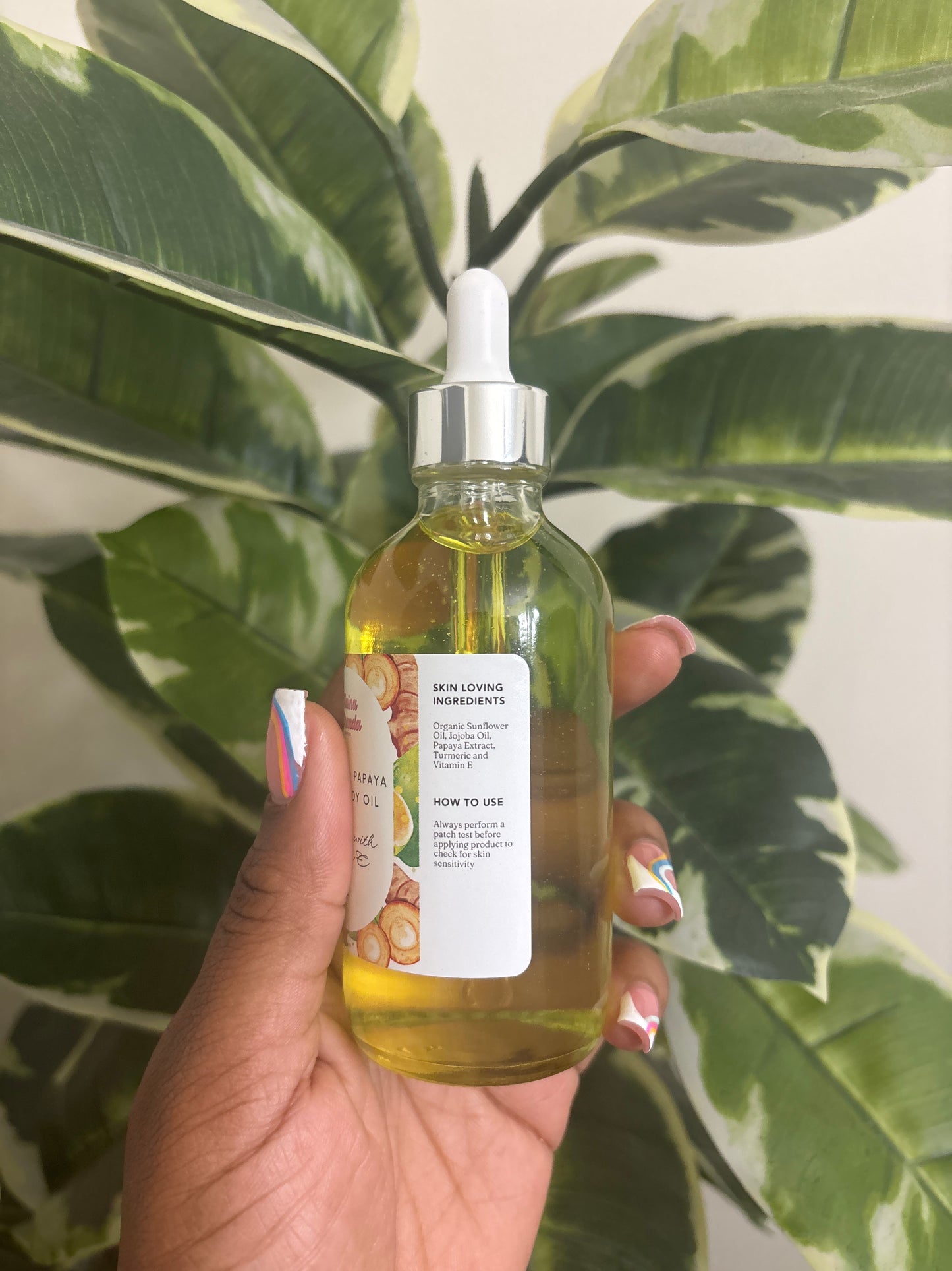 Turmeric and Papaya Face & Body Oil