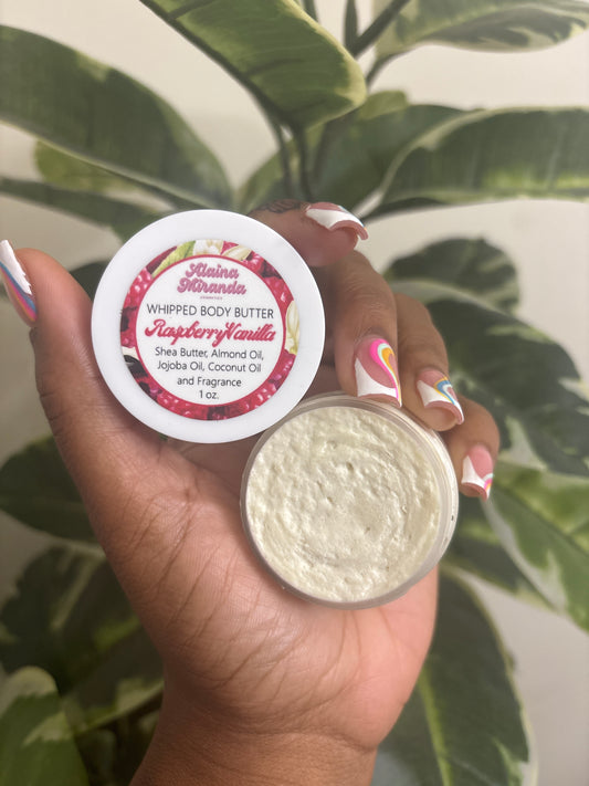 Raspberry Vanilla Whipped Body Butter