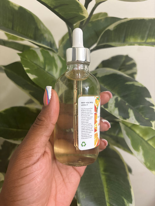 Kumquat Hair and Skin Black Castor Oil