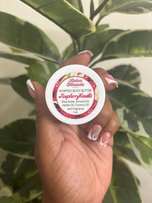 Raspberry Vanilla Whipped Body Butter