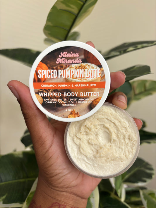 Spiced Pumpkin Latte Whipped Body Butter
