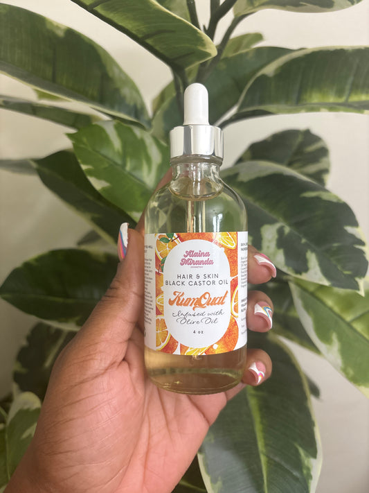 Kumquat Hair and Skin Black Castor Oil