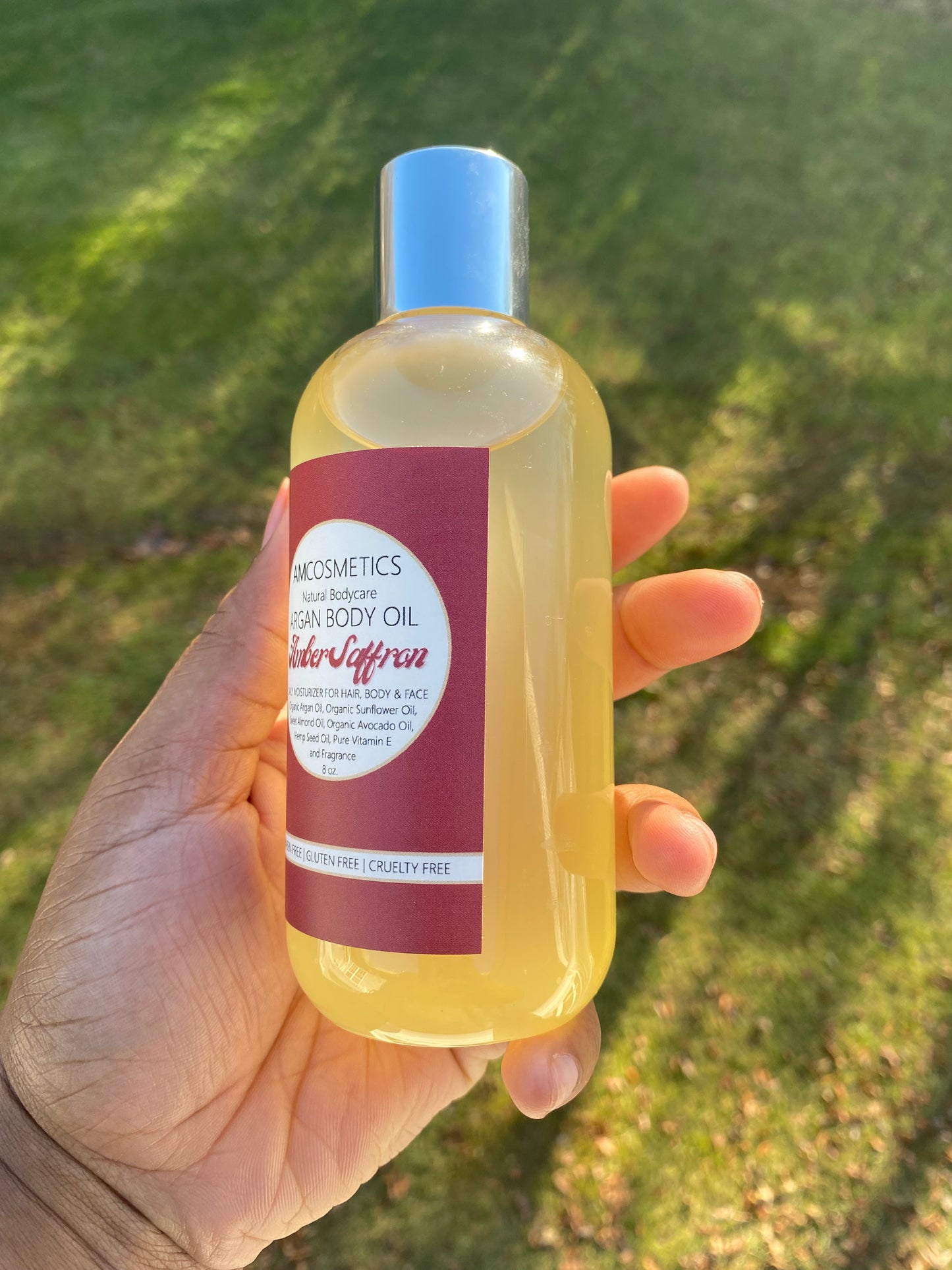 Amber Saffron Argan Body Oil