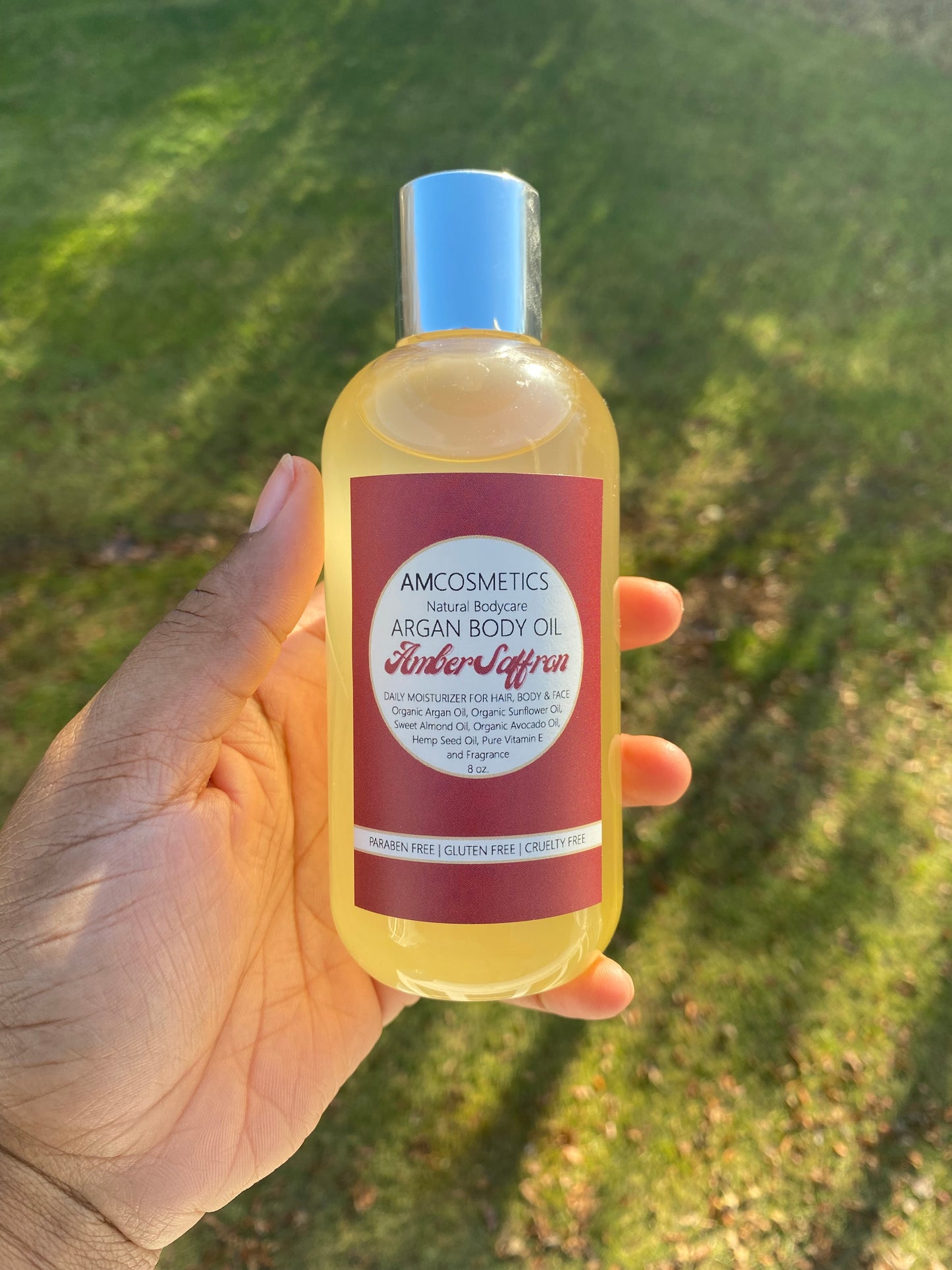 Amber Saffron Argan Body Oil