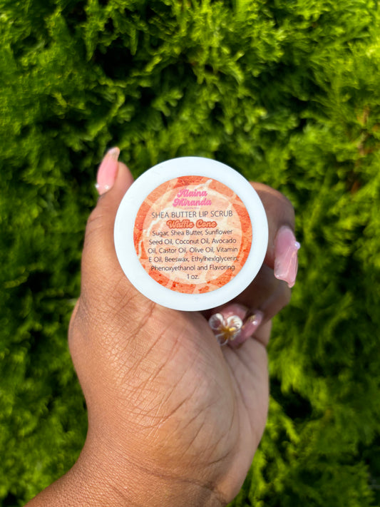 Waffle Cone Shea Butter Lip Scrub