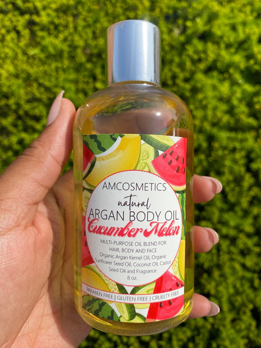 Cucumber Melon Argan Body Oil