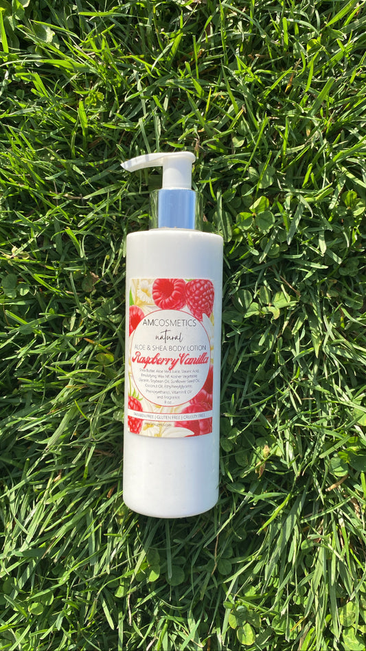 Raspberry Vanilla Aloe & Shea Body Lotion