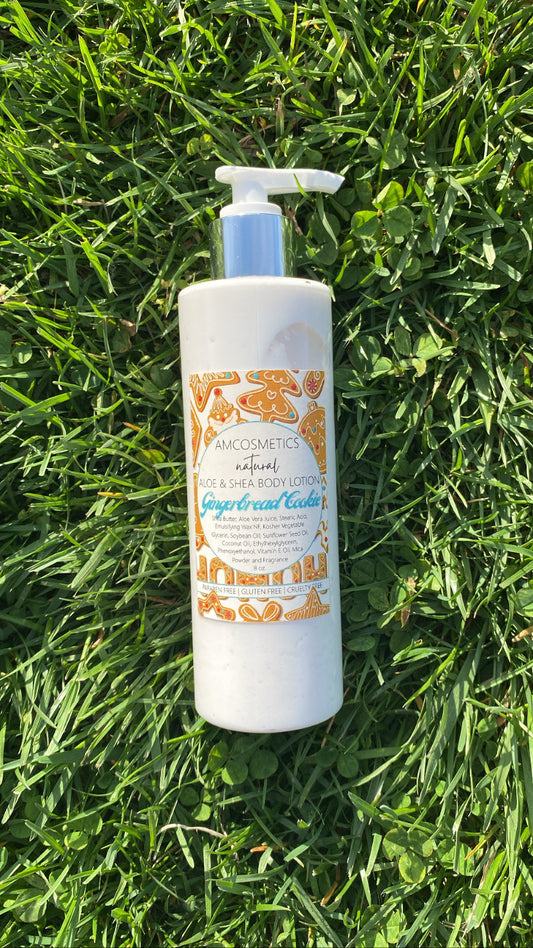 Gingerbread Aloe & Shea Body Face and Body Lotion